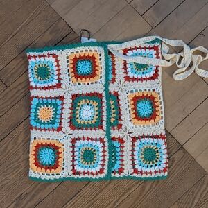 Nwt.   Elan Crotched Wrap Skirt/ Swim Cover Up .. Large